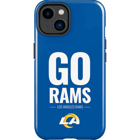 NFL Los Angeles Rams Team Motto iPhone 15 Impact Case
