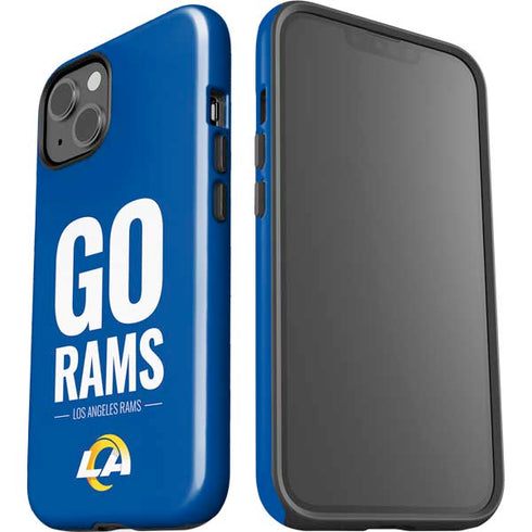 NFL Los Angeles Rams Team Motto iPhone 15 Impact Case