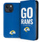 NFL Los Angeles Rams Team Motto iPhone 15 Plus Folio Case