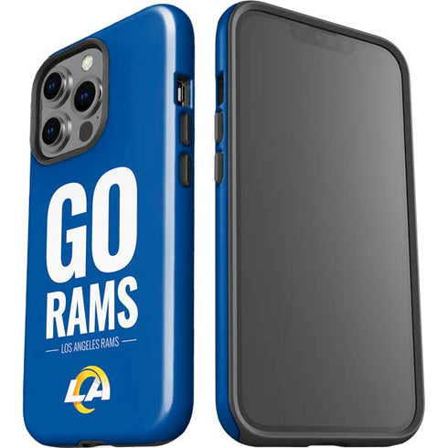 NFL Los Angeles Rams Team Motto iPhone 15 Pro Impact Case