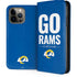 NFL Los Angeles Rams Team Motto iPhone Cases
