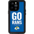 NFL Los Angeles Rams Team Motto iPhone 15 Pro Waterproof Case