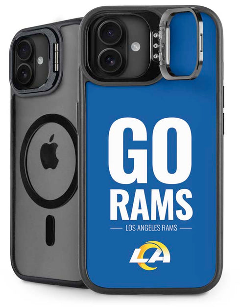 NFL Los Angeles Rams Team Motto iPhone 16 Kickstand Case