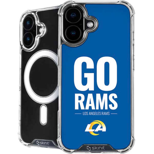 NFL Los Angeles Rams Team Motto iPhone 16 MagSafe Case