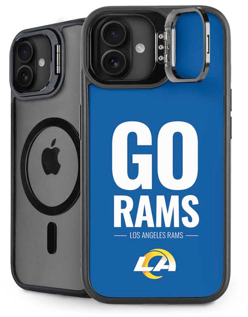 NFL Los Angeles Rams Team Motto iPhone 16 Plus Kickstand Case