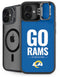 NFL Los Angeles Rams Team Motto iPhone 16 Plus Kickstand Case
