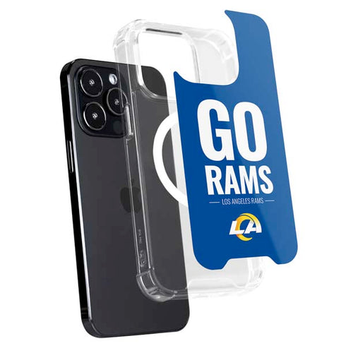 NFL Los Angeles Rams Team Motto iPhone 16 Pro MagSafe Case
