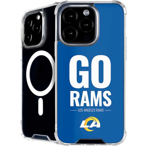 NFL Los Angeles Rams Team Motto iPhone 16 Pro Max MagSafe Case