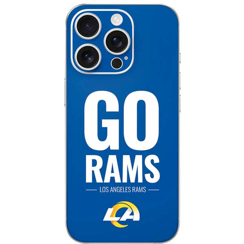 NFL Los Angeles Rams Team Motto iPhone 16 Pro Skin