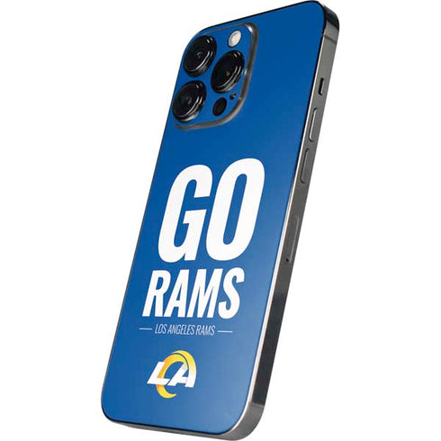 NFL Los Angeles Rams Team Motto iPhone 16 Pro Skin