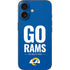 NFL Los Angeles Rams Team Motto iPhone 16 Skin