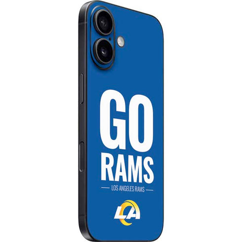 NFL Los Angeles Rams Team Motto iPhone 16 Skin