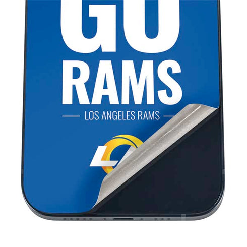 NFL Los Angeles Rams Team Motto iPhone 16 Skin