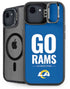 NFL Los Angeles Rams Team Motto iPhone 16e Kickstand Case