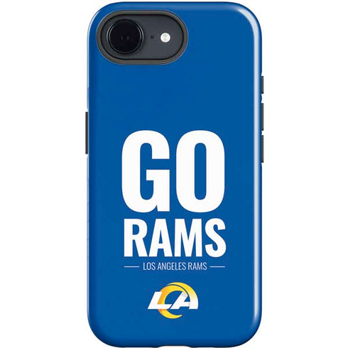 NFL Los Angeles Rams Team Motto iPhone 16e Impact Case