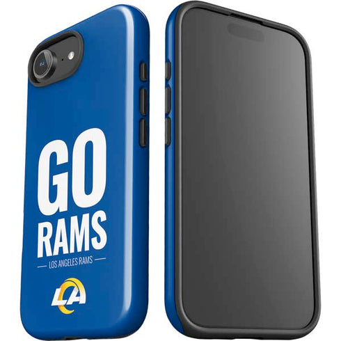 NFL Los Angeles Rams Team Motto iPhone 16e Impact Case