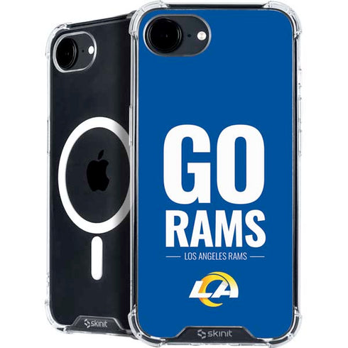 NFL Los Angeles Rams Team Motto iPhone 16e MagSafe Case