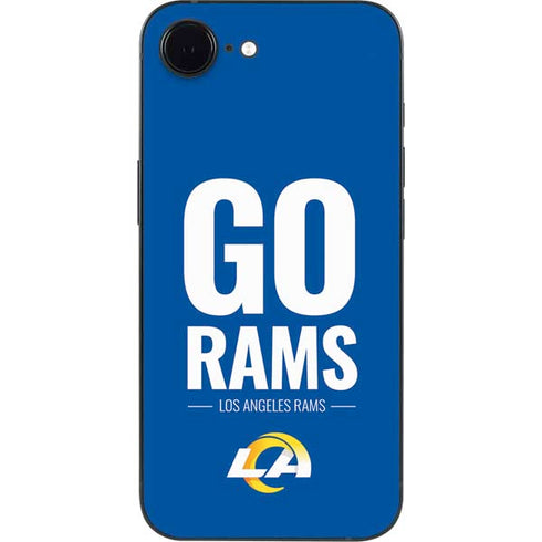 NFL Los Angeles Rams Team Motto iPhone 16e Skin
