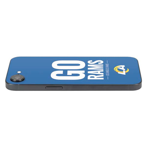 NFL Los Angeles Rams Team Motto iPhone 16e Skin