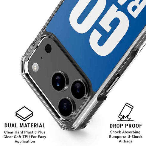 NFL Los Angeles Rams Team Motto iPhone 18 Pro Clear Case