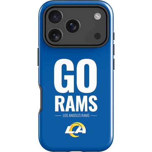 NFL Los Angeles Rams Team Motto iPhone 18 Pro Impact Case