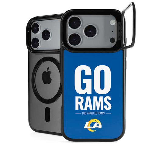 NFL Los Angeles Rams Team Motto iPhone 18 Pro Max Kickstand Case