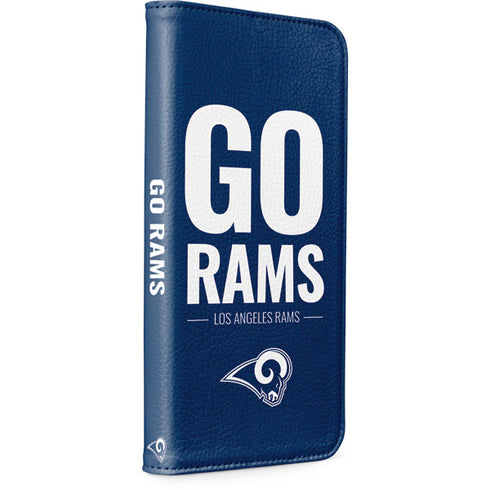 NFL Los Angeles Rams Team Motto iPhone 8 Folio Case