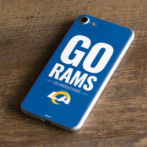 NFL Los Angeles Rams Team Motto iPhone 8 Skin