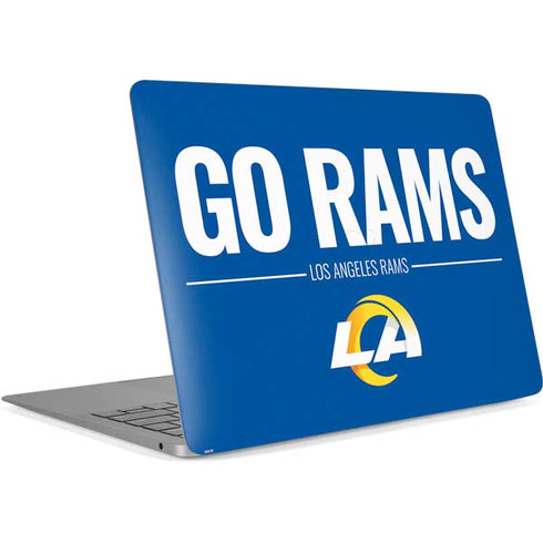 NFL Los Angeles Rams Team Motto Apple MacBook Air Skin