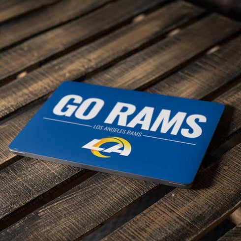 NFL Los Angeles Rams Team Motto Apple MacBook Air Skin