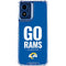 NFL Los Angeles Rams Team Motto Moto G 5G (2024) Clear Case