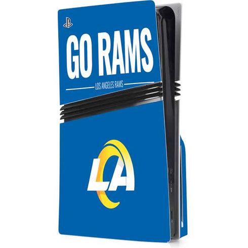 NFL Los Angeles Rams Team Motto PlayStation PS5 Skins