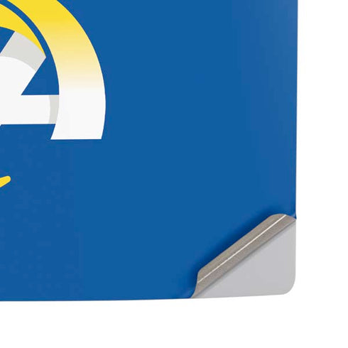 NFL Los Angeles Rams Team Motto PS5 Pro Disk Console Skin