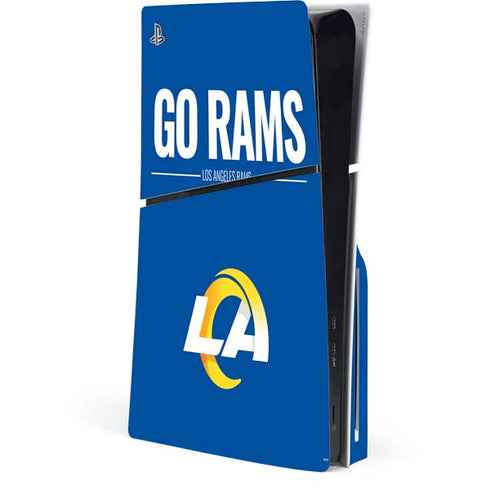 NFL Los Angeles Rams Team Motto PlayStation PS5 Skins