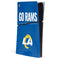 NFL Los Angeles Rams Team Motto PS5 Slim Digital Edition Console Skin