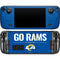 NFL Los Angeles Rams Team Motto Steam Deck Handheld Gaming Computer OLED Skin