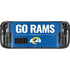 NFL Los Angeles Rams Team Motto Steam Deck Handheld Gaming Computer Skin