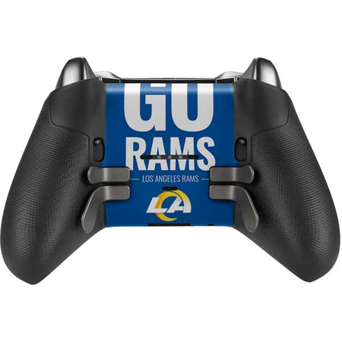 NFL Los Angeles Rams Team Motto Xbox Elite Wireless Controller Series 2 Skin