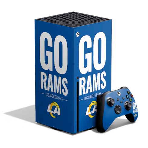 NFL Los Angeles Rams Team Motto Xbox Series X Skins
