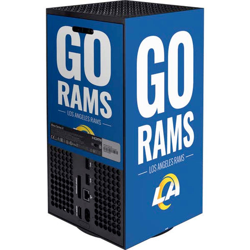NFL Los Angeles Rams Team Motto Xbox Series X Bundle Skin