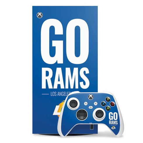NFL Los Angeles Rams Team Motto Xbox Series X Skins