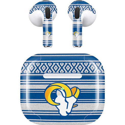 NFL Los Angeles Rams Trailblazer Apple AirPods (3rd Gen 2021) Skin