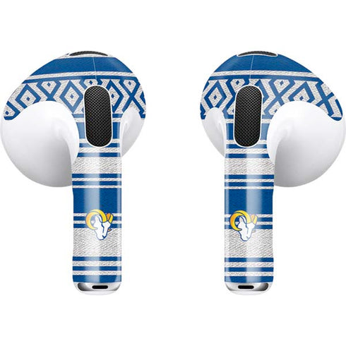 NFL Los Angeles Rams Trailblazer Apple AirPods (3rd Gen 2021) Skin