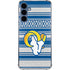 NFL Los Angeles Rams Trailblazer Galaxy A55 5G Clear Case