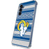 NFL Los Angeles Rams Trailblazer Galaxy A55 5G Clear Case