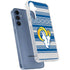 NFL Los Angeles Rams Trailblazer Galaxy A55 5G Clear Case