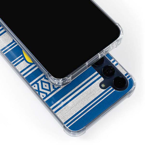NFL Los Angeles Rams Trailblazer Galaxy A55 5G Clear Case