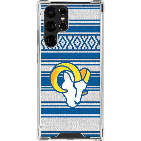 NFL Los Angeles Rams Trailblazer Galaxy S23 Ultra Clear Case