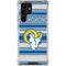 NFL Los Angeles Rams Trailblazer Galaxy S23 Ultra Clear Case