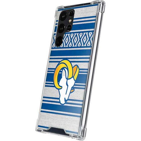 NFL Los Angeles Rams Trailblazer Galaxy S23 Ultra Clear Case